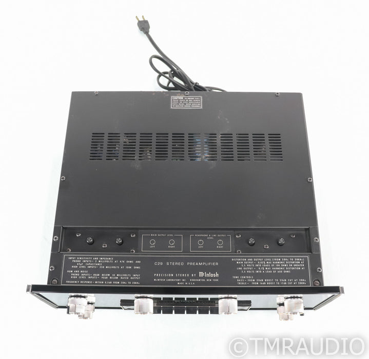 McIntosh C29 Vintage Stereo Preamplifier
