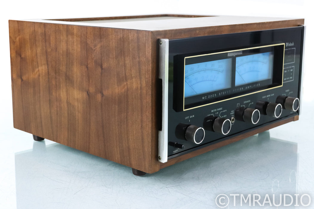 McIntosh MC2205 Vintage Stereo Power Amplifier