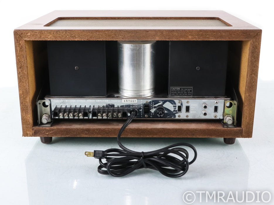 McIntosh MC2205 Vintage Stereo Power Amplifier; MC-2205