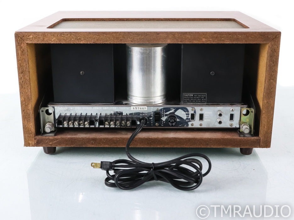 McIntosh MC2205 Vintage Stereo Power Amplifier