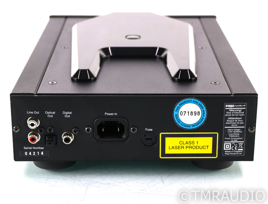 Rega Apollo-R CD Player; Black; Remote