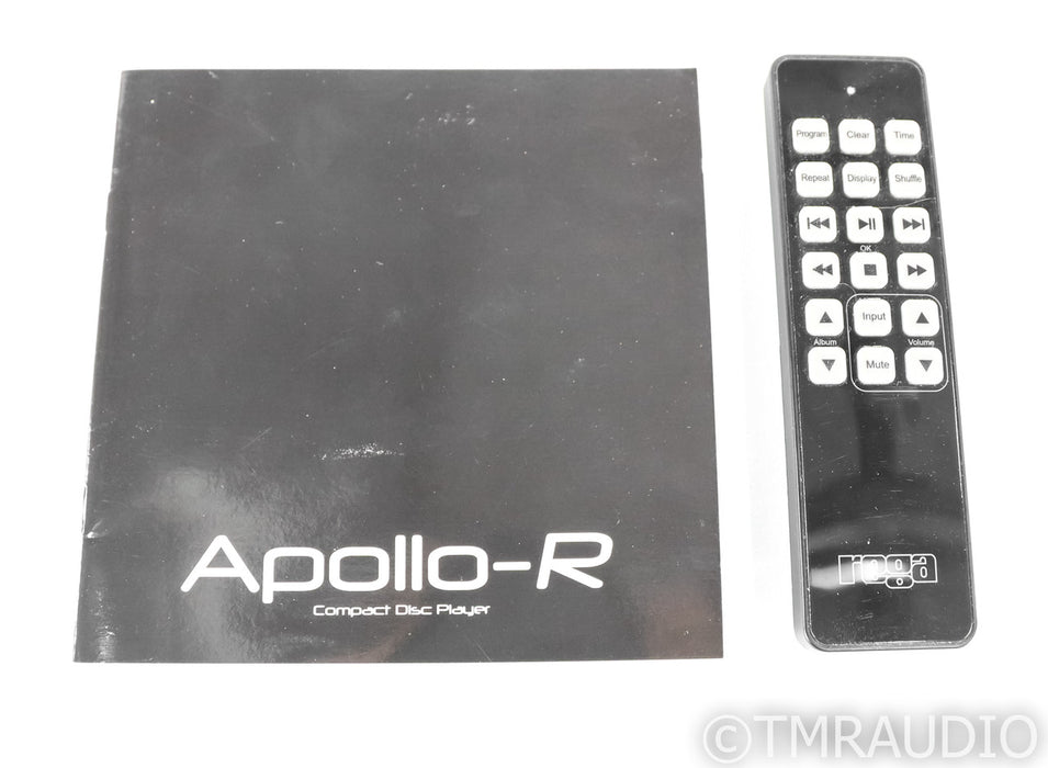 Rega Apollo-R CD Player; Black; Remote