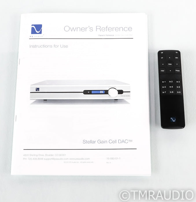 PS Audio Stellar Gain Cell DAC / Preamplifier
