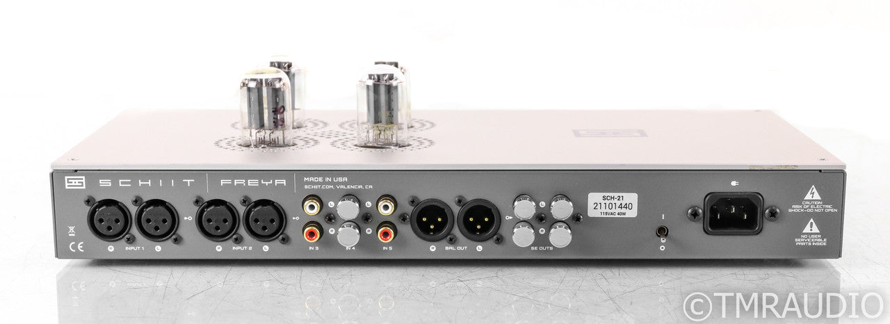 Schiit Freya Stereo Tube Hybrid Preamplifier; Silver