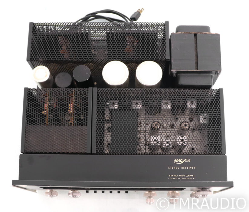 McIntosh MAC1700 Vintage AM/FM Stereo Tube Receiver; MAC-1700; MM Phono; MAC-1700; MM Phono