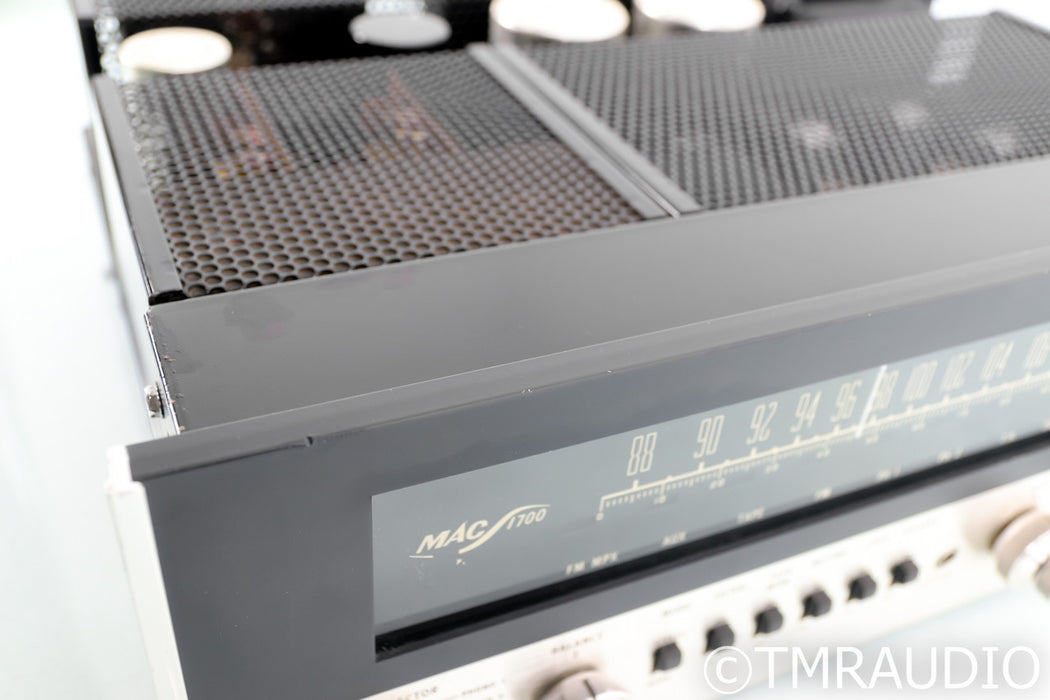 McIntosh MAC1700 Vintage AM/FM Stereo Tube Receiver; MAC-1700; MM Phono; MAC-1700; MM Phono