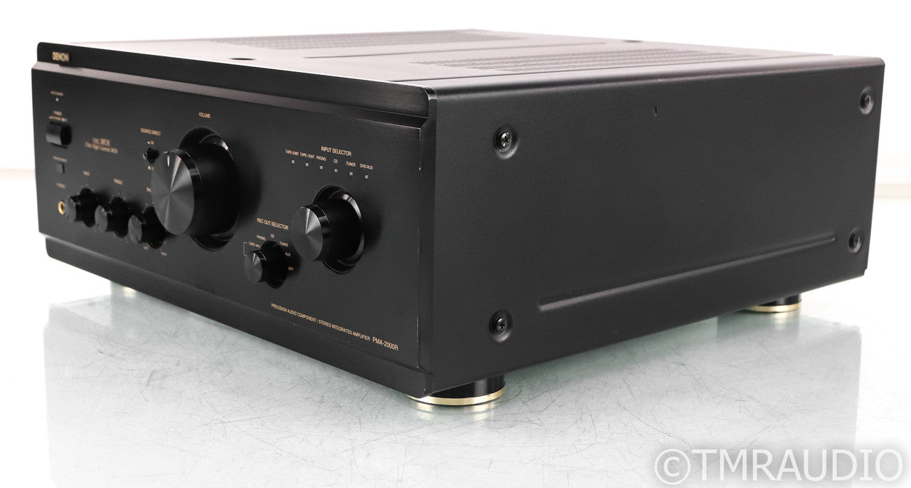 Denon PMA-2000R Stereo Integrated Amplifier; PMA2000R; Black — The