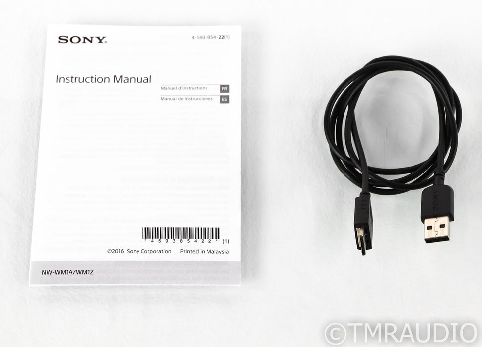 Sony NW-WM1A Walkman Portable Music Player; NWWM1A; DAC; 128GB
