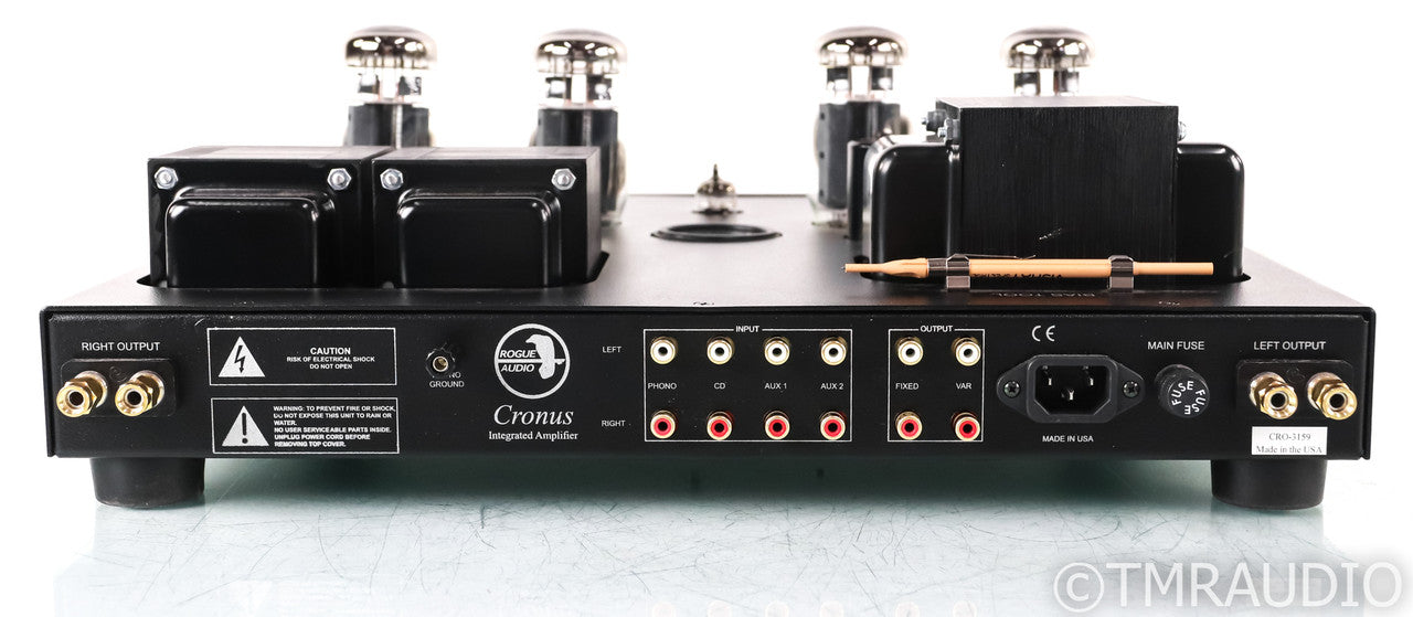 Rogue Audio Cronus Magnum II Stereo Integrated Tube Amplifier; CBMII; Remote