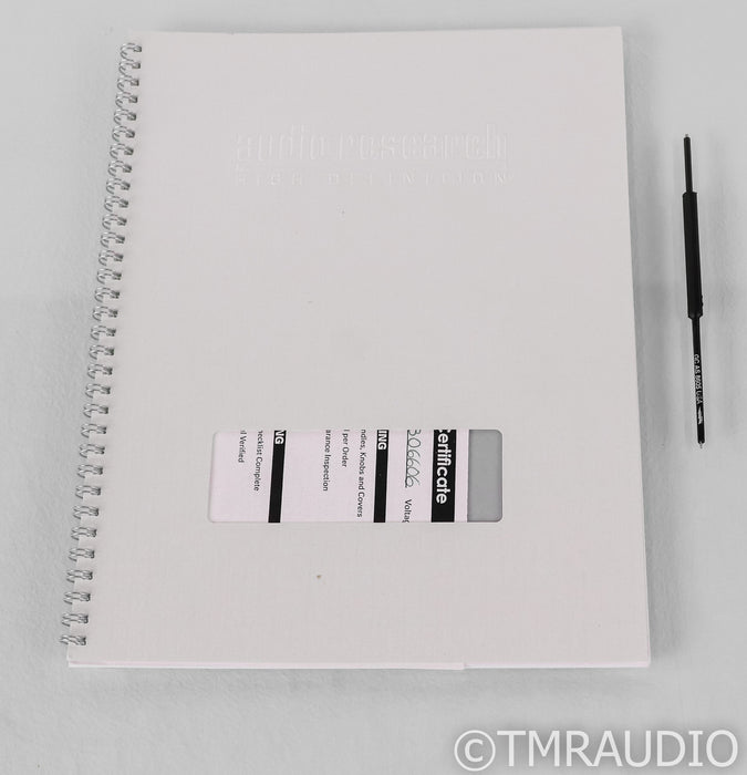 Audio Research Reference 75SE Stereo Tube Power Amplifier; Ref 75 SE