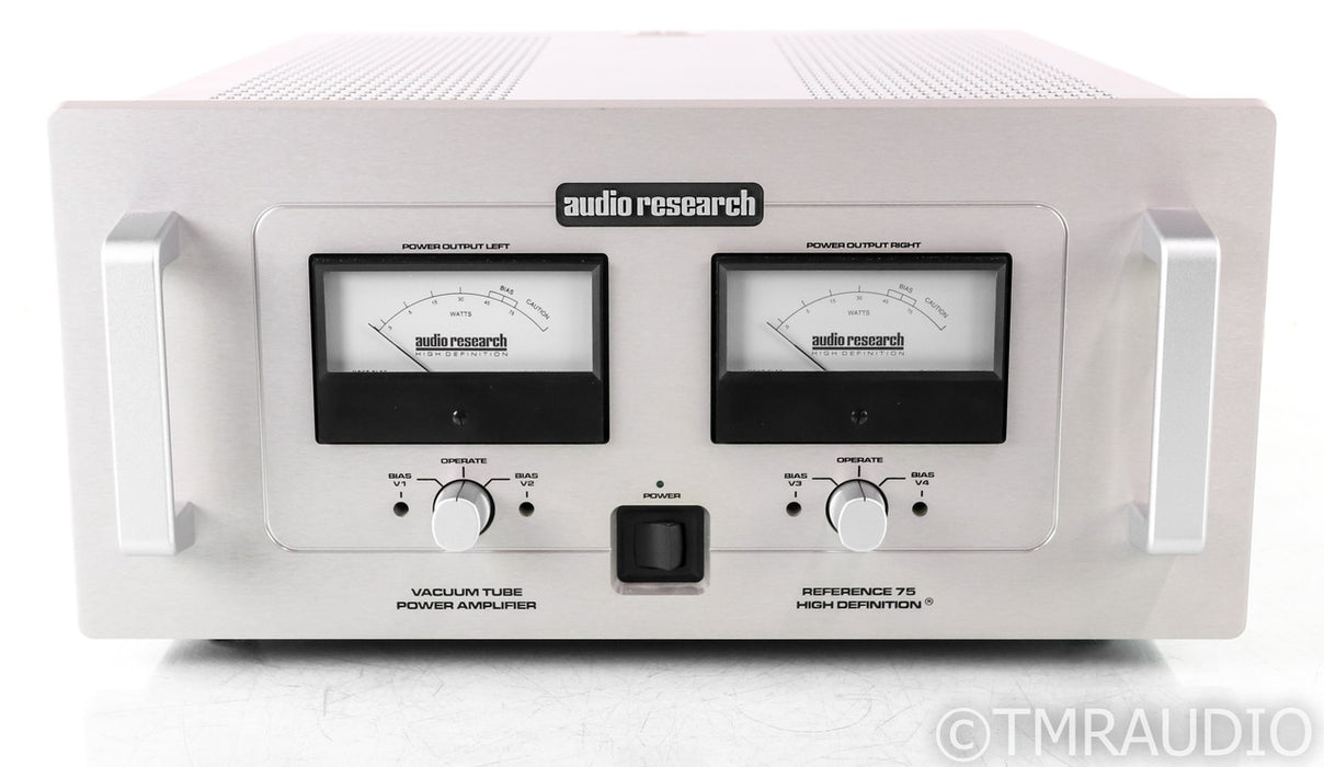 Audio Research Reference 75SE Stereo Tube Power Amplifier; Ref 75 SE