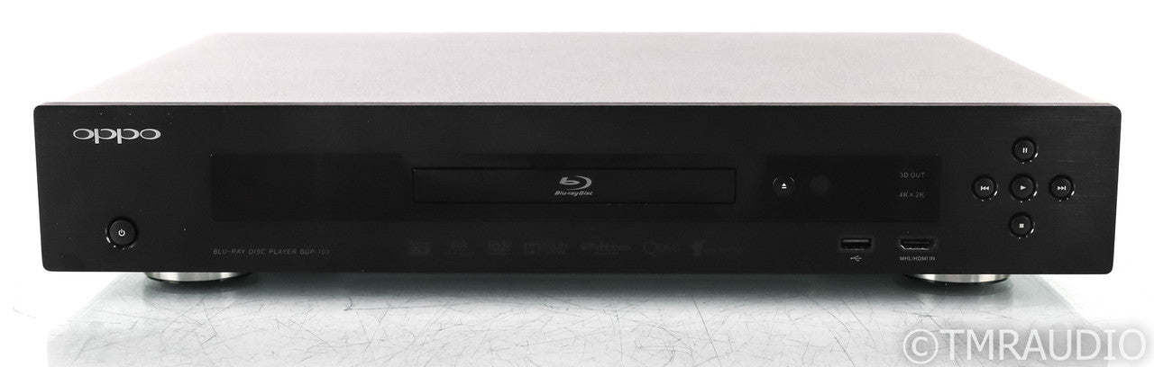 Oppo BDP-103 Universal Blu-Ray Player; BDP103; SACD; Remote