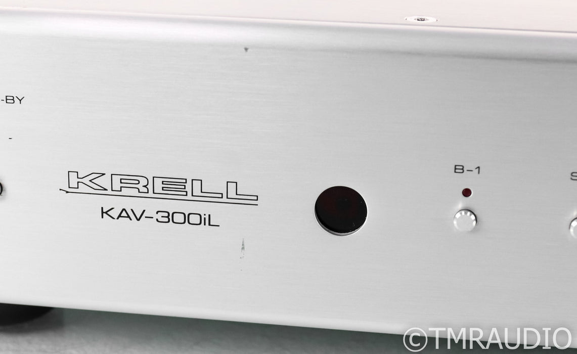 Krell KAV-300iL Stereo Integrated Amplifier; KAV300-iL; Silver (No Remote)