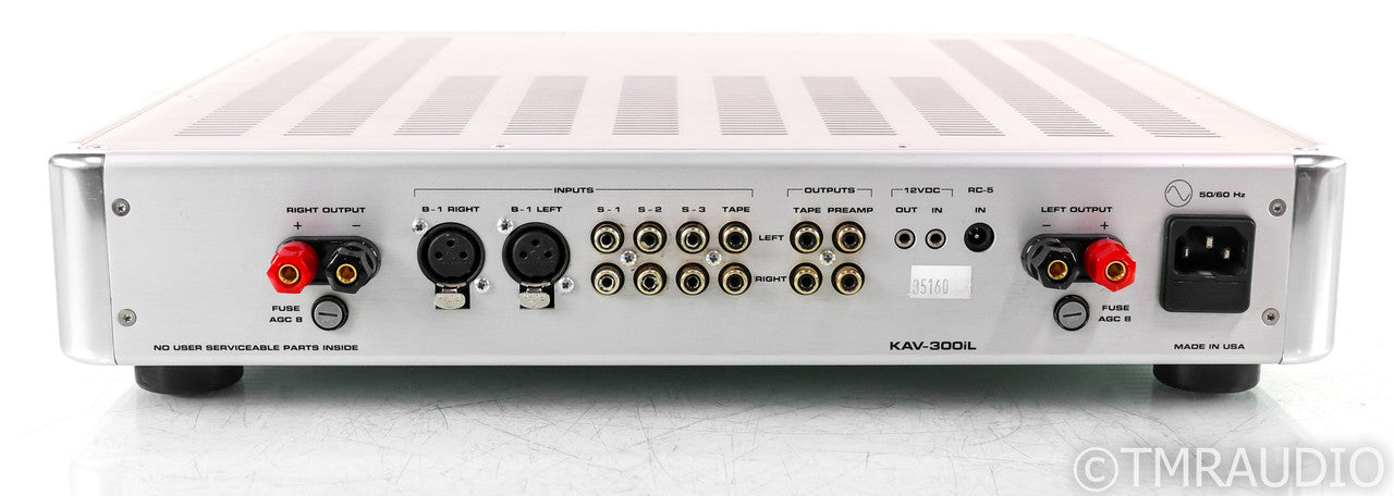 Krell KAV-300iL Stereo Integrated Amplifier; KAV300-iL; Silver (No Remote)