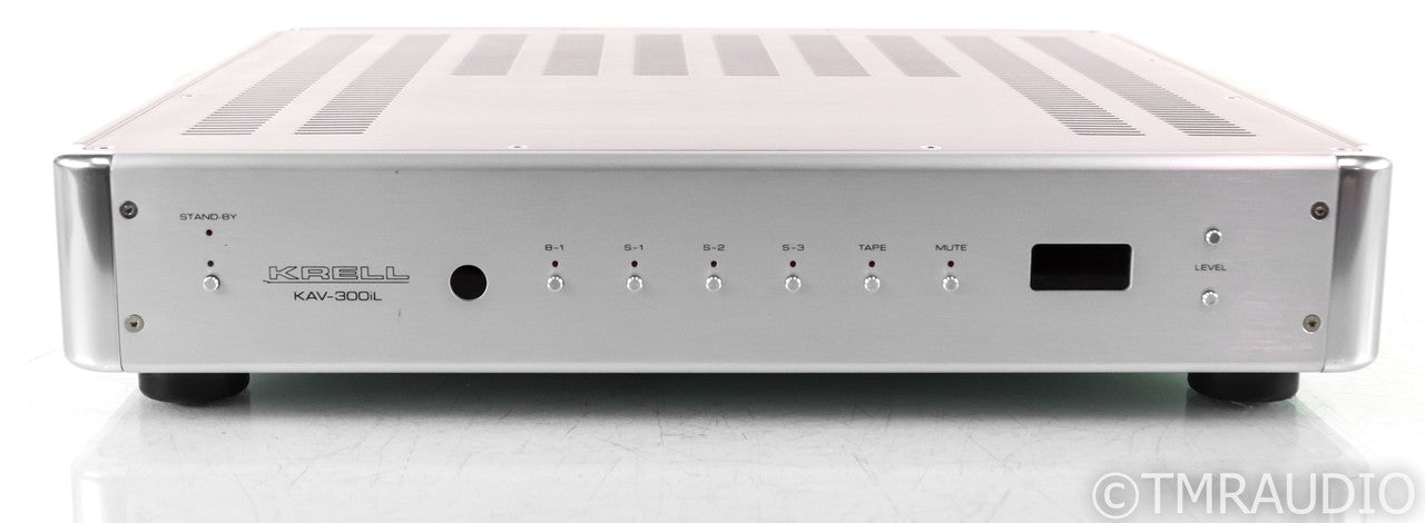 Krell KAV-300iL Stereo Integrated Amplifier; KAV300-iL; Silver (No Remote)