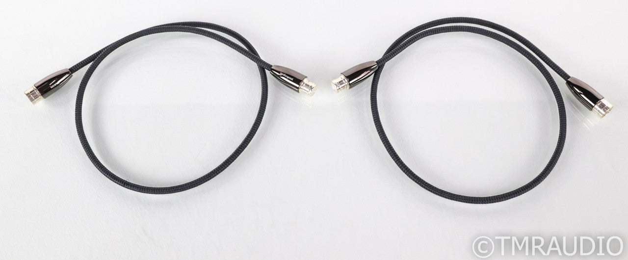 AudioQuest Yukon XLR Cables; 1m Pair Balanced Interconnects