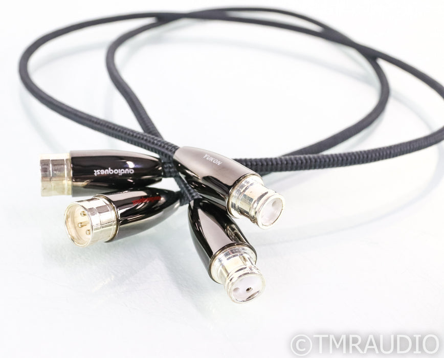 AudioQuest Yukon XLR Cables; 1m Pair Balanced Interconnects