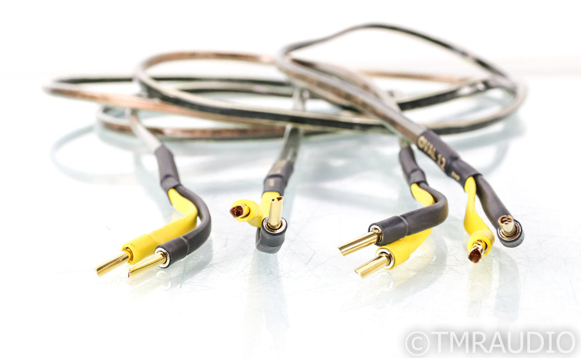 Analysis Plus Oval 12 Speaker Cables; 8ft Pair