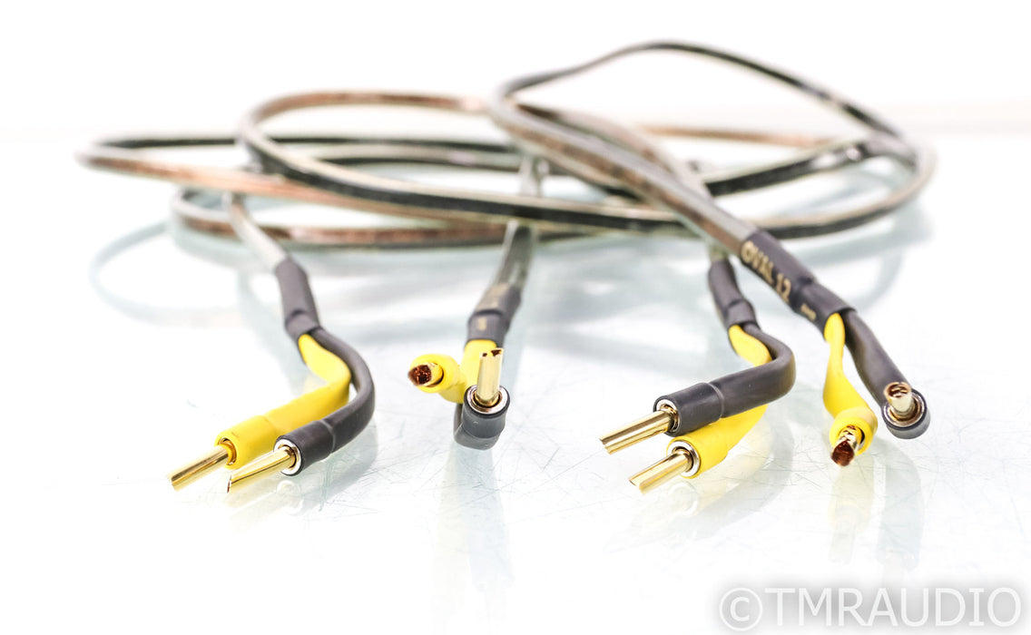 Analysis Plus Oval 12 Speaker Cables; 8ft Pair