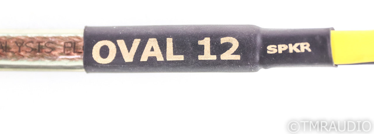 Analysis Plus Oval 12 Speaker Cables; 8ft Pair