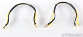 Analysis Plus Oval 12 Biwire Speaker Jumper Cables; 1ft Pair