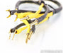 Analysis Plus Oval 12 Biwire Speaker Jumper Cables; 1ft Pair