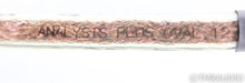 Analysis Plus Oval 12 Biwire Speaker Jumper Cables; 1ft Pair
