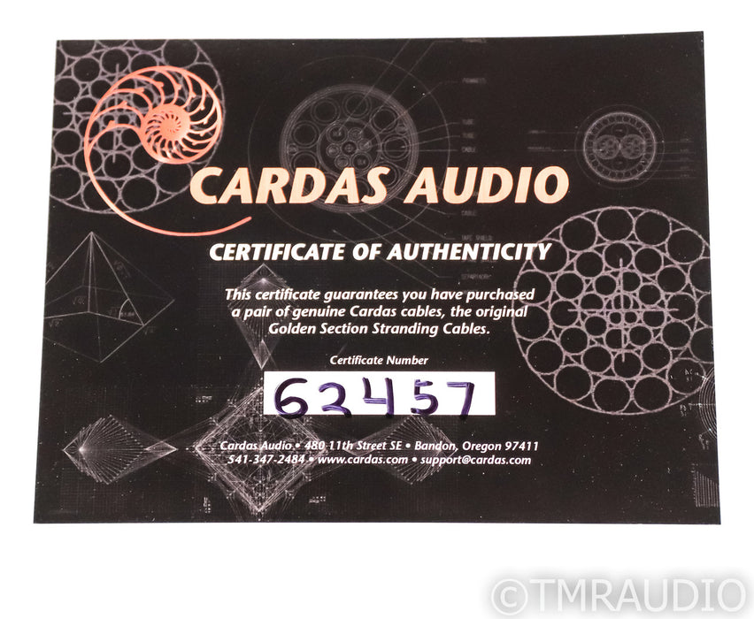 Cardas Iridium Power Cable; 0.5m AC Cord