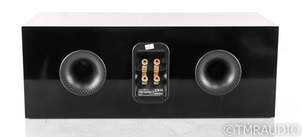 B&W CM Centre 2 Center Channel Speaker; Piano Black; CMC2