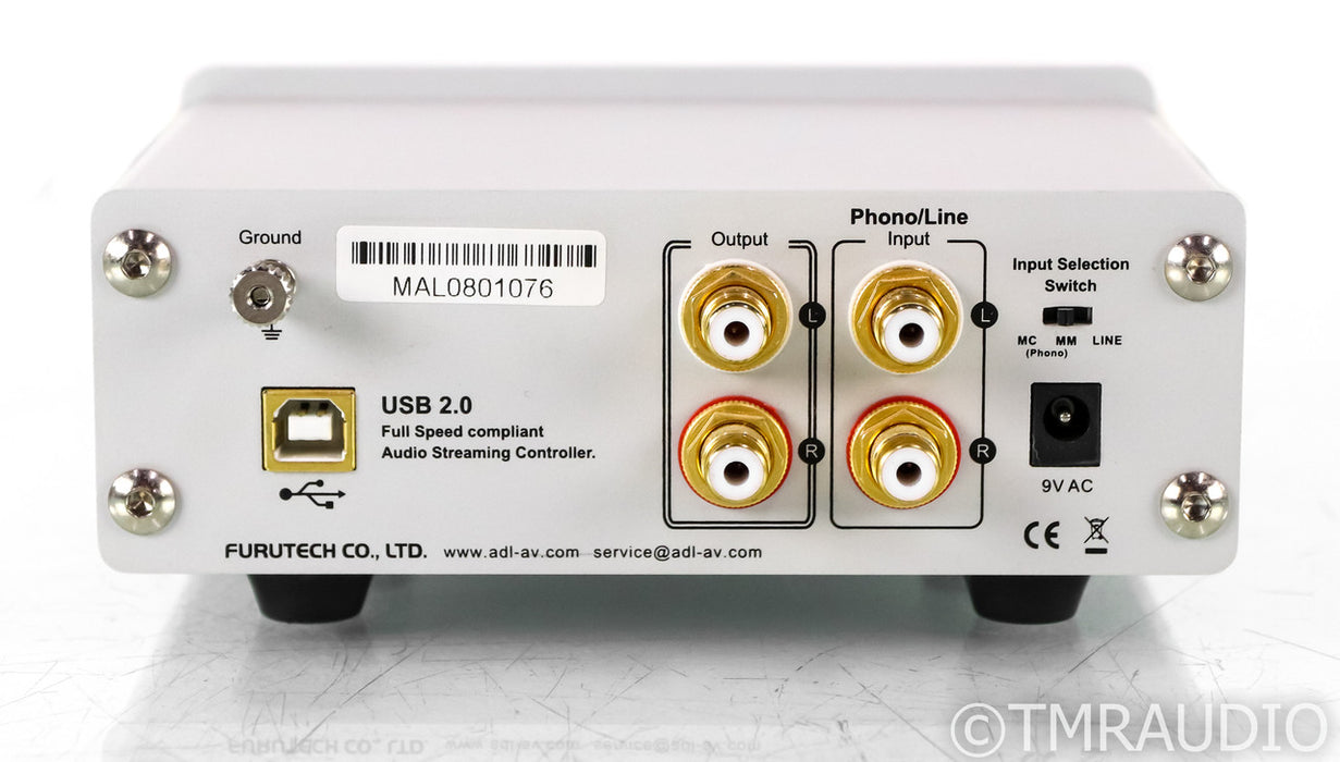Alpha Design Labs GT40 USB DAC / Phono Preamplifier; GT-40; AS-IS (Noisy Phono)