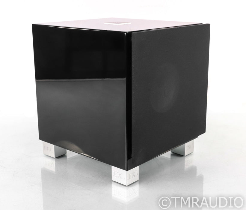 REL T/7i 8" Powered Subwoofer; T7i; Gloss Black