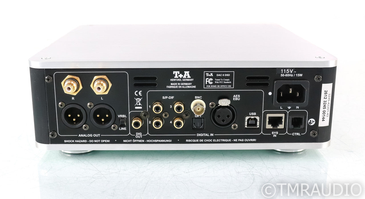 T+A Elektroakustik DAC 8 DSD DAC; DAC-8; D/A Converter; USB; Remote