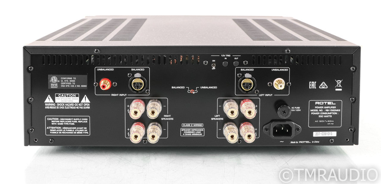Rotel RB-1582 MkII Stereo Power Amplifier