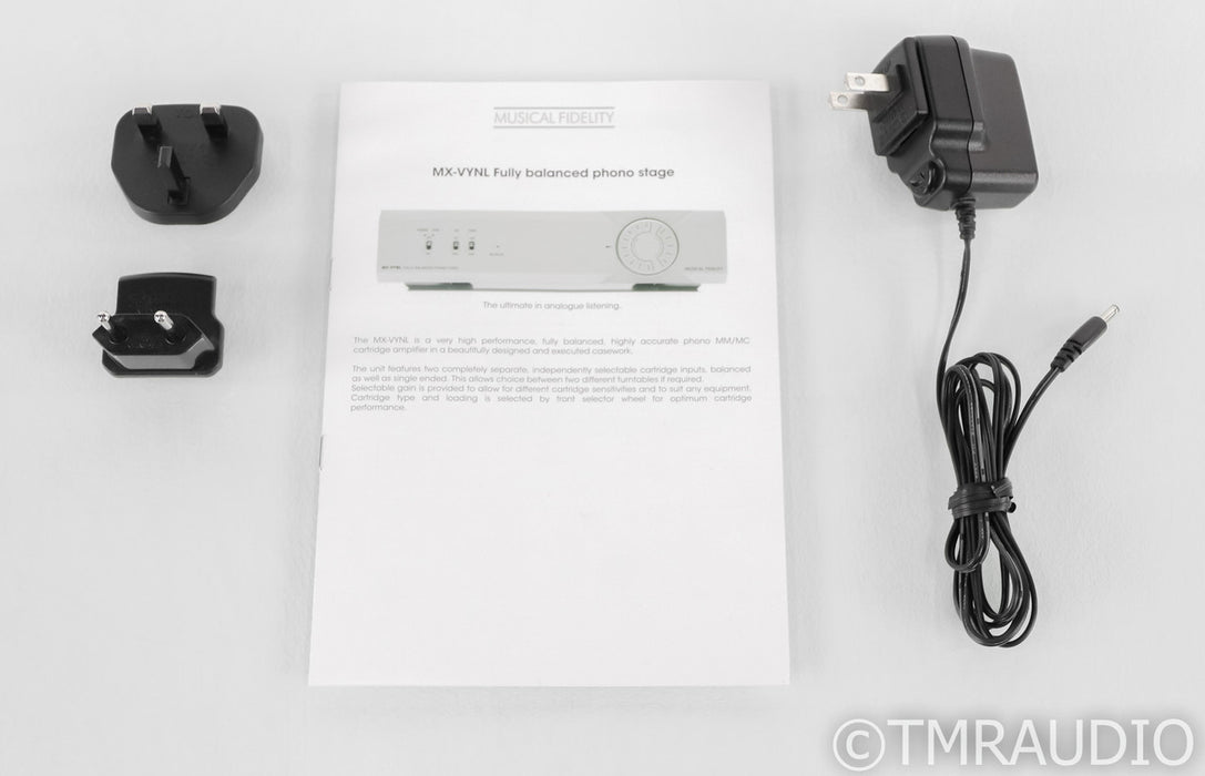 Musical Fidelity MX-VYNL MM / MC Phono Preamplifier; Silver