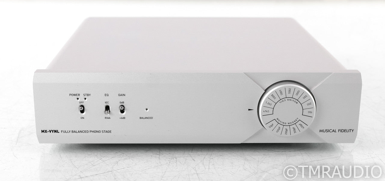Musical Fidelity MX-VYNL MM / MC Phono Preamplifier; Silver