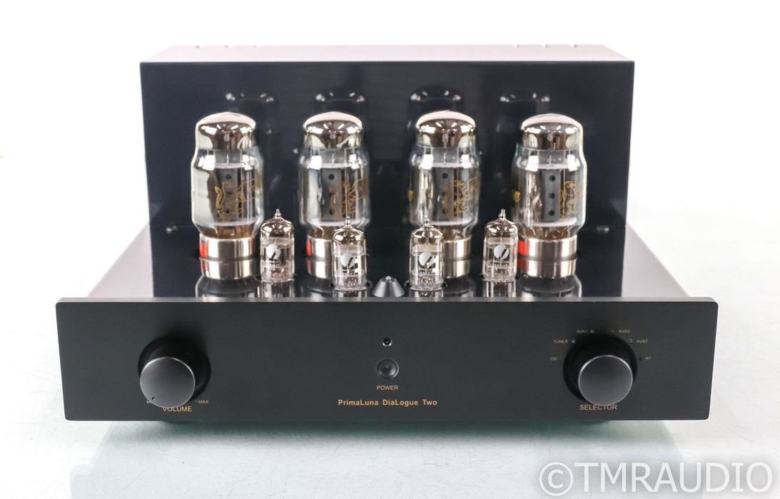 PrimaLuna DiaLogue Two Stereo Integrated Tube Amplifier; Remote