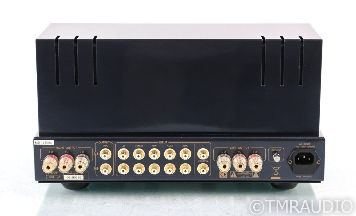 PrimaLuna DiaLogue Two Stereo Integrated Tube Amplifier; Remote