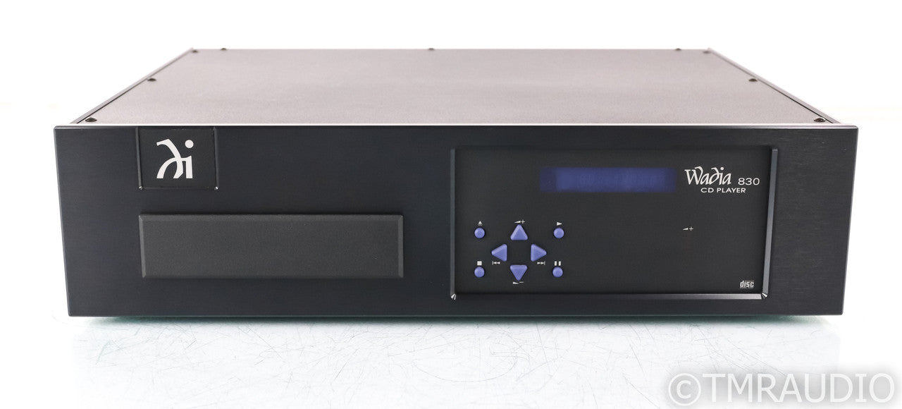 Wadia 830 CD Player; Remote; Black