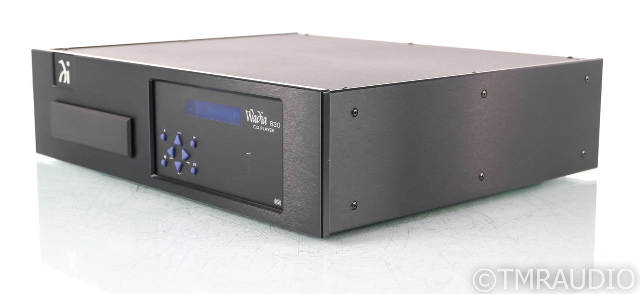 Wadia 830 CD Player; Remote; Black