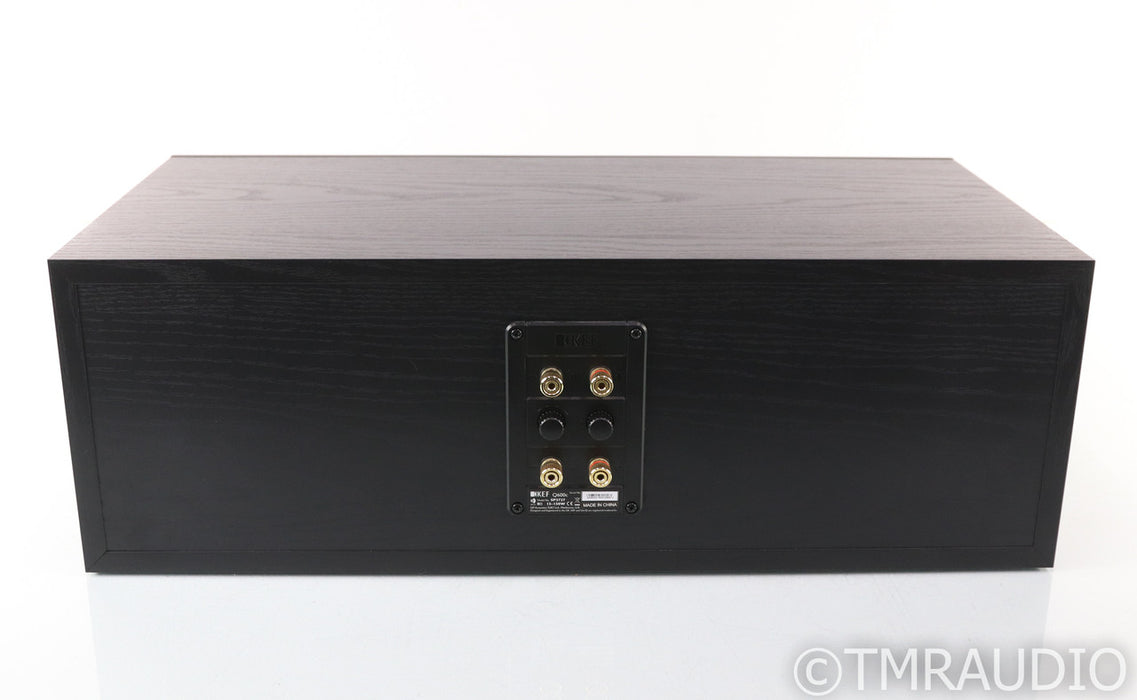 KEF Q600c Center Channel Speaker; Black Oak; Q-600C