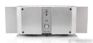 Pass Labs X3 3 Channel Power Amplifier; X-3
