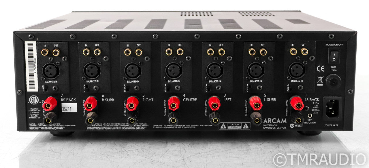 Arcam P1000 7 Channel Power Amplifier; P-1000