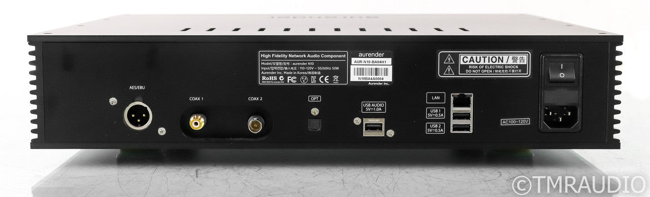 Aurender N10 Network Streamer / Server; N-10; Black; 4TB HDD