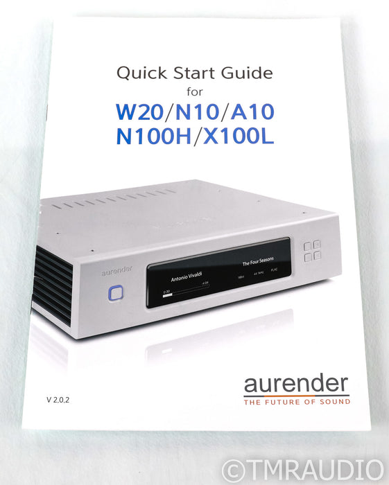 Aurender N10 Network Streamer / Server; N-10; Black; 4TB HDD