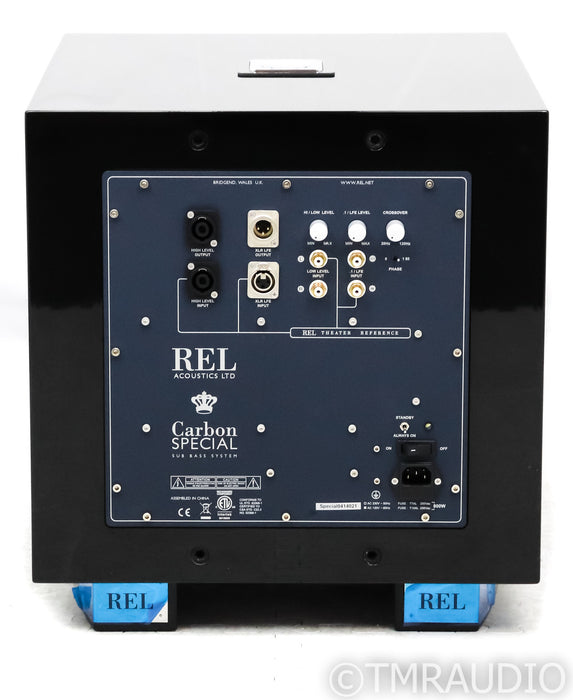 REL Carbon Special 12" Powered Subwoofer; Gloss Black (Open Box w/ Warranty)