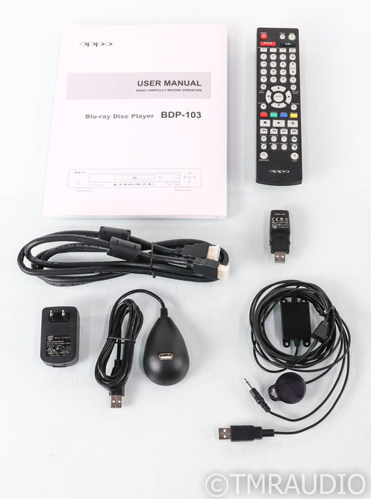 Oppo BDP-103 Universal Blu-Ray Player; BDP103; Remote