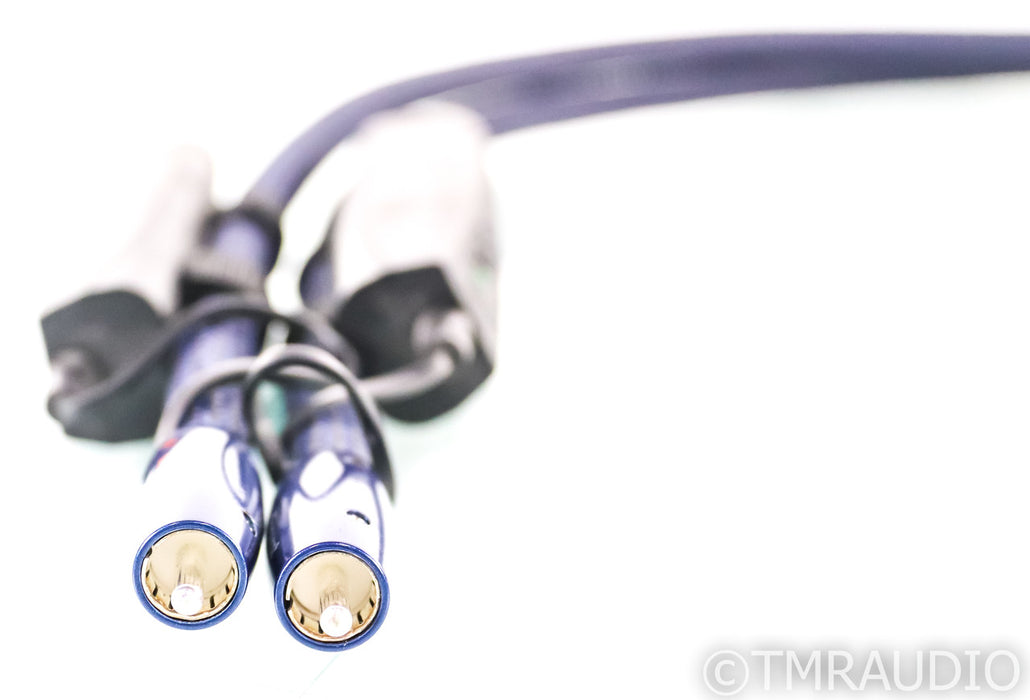 AudioQuest Water RCA Cables; 1m Pair Interconnects; 72v DBS