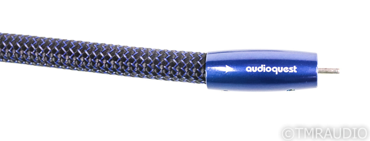 AudioQuest Water RCA Cables; 1m Pair Interconnects; 72v DBS