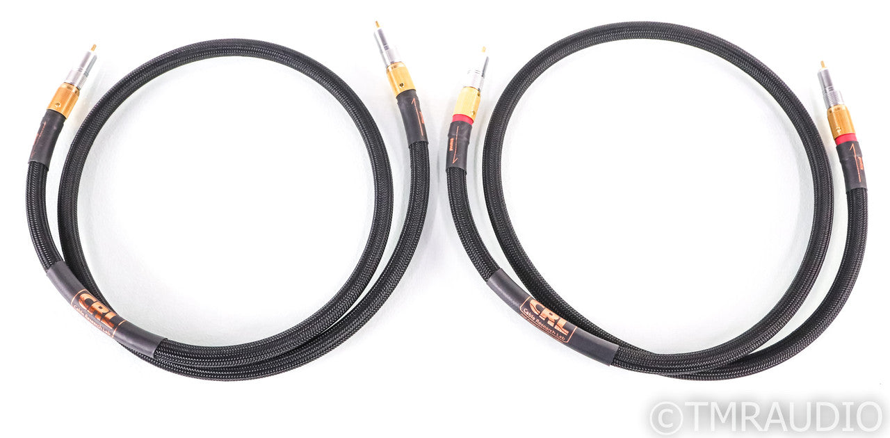Cable Research Lab Bronze RCA Cables; 1.5m Pair Interconnects