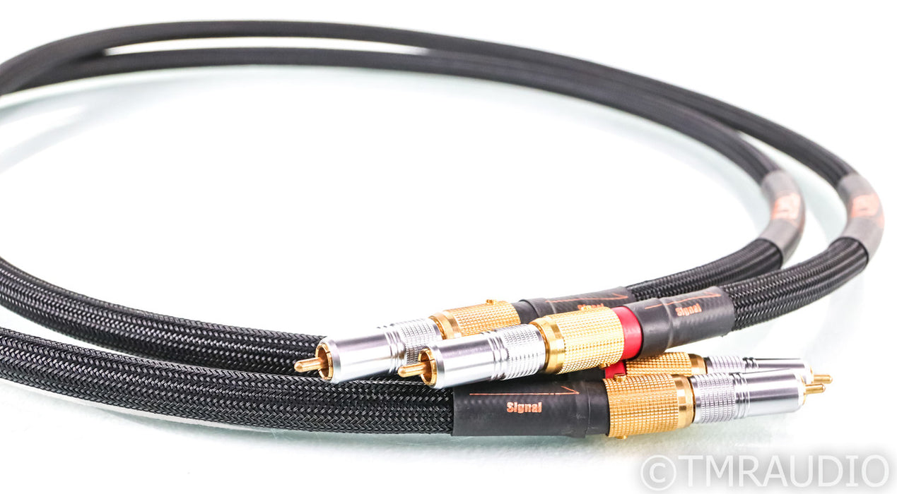 Cable Research Lab Bronze RCA Cables; 1.5m Pair Interconnects